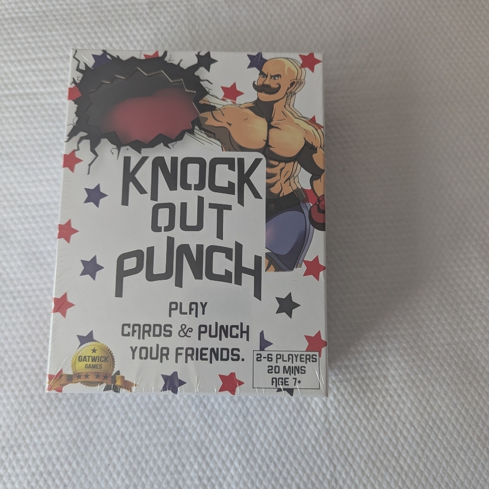 Knockout Punch - BOXING  DODGEBALL CARD GAME - FAMILY GAME NIGHT - New Sealed